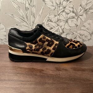 Michael Kors Leopard Calf Hair Sneaker